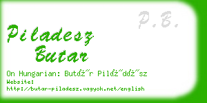 piladesz butar business card
